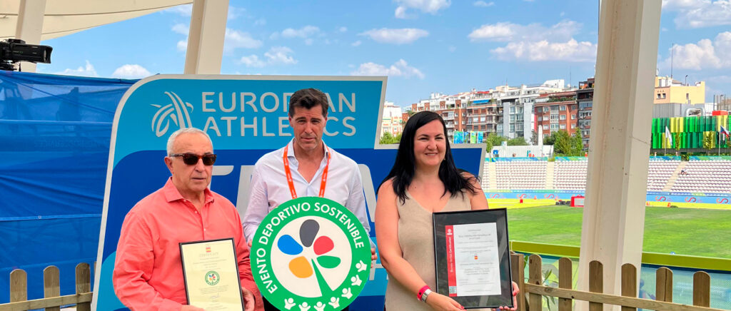 El Comité Olímpico Español entrega el Sello del COE de Evento Deportivo sostenible a Madrid2025